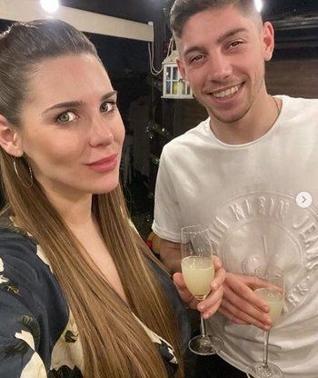 Mina Bonino y Fede Valverde