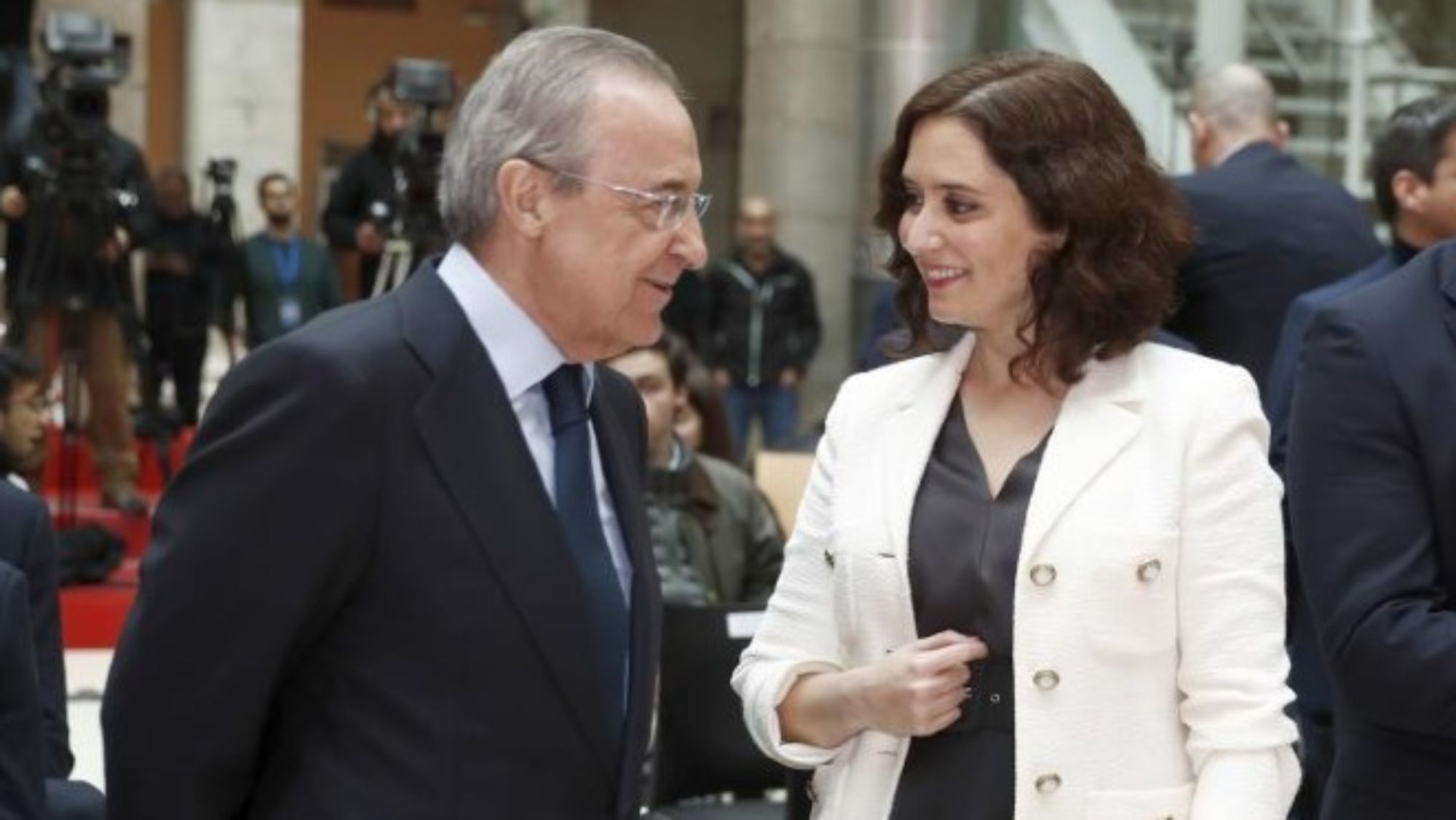 Florentino Pérez e Isabel Díaz Ayuso