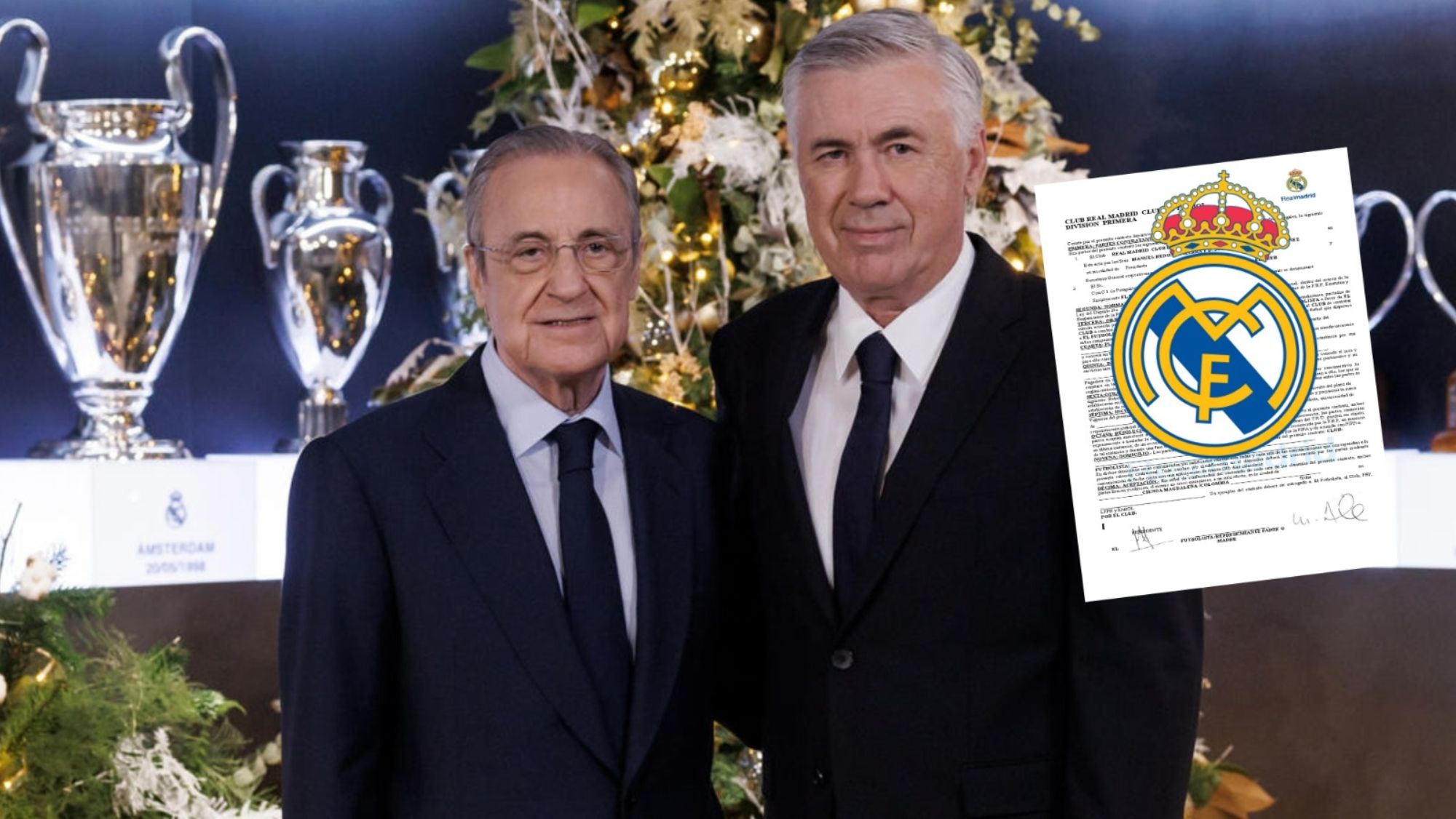 Ancelotti renueva con el Real Madrid