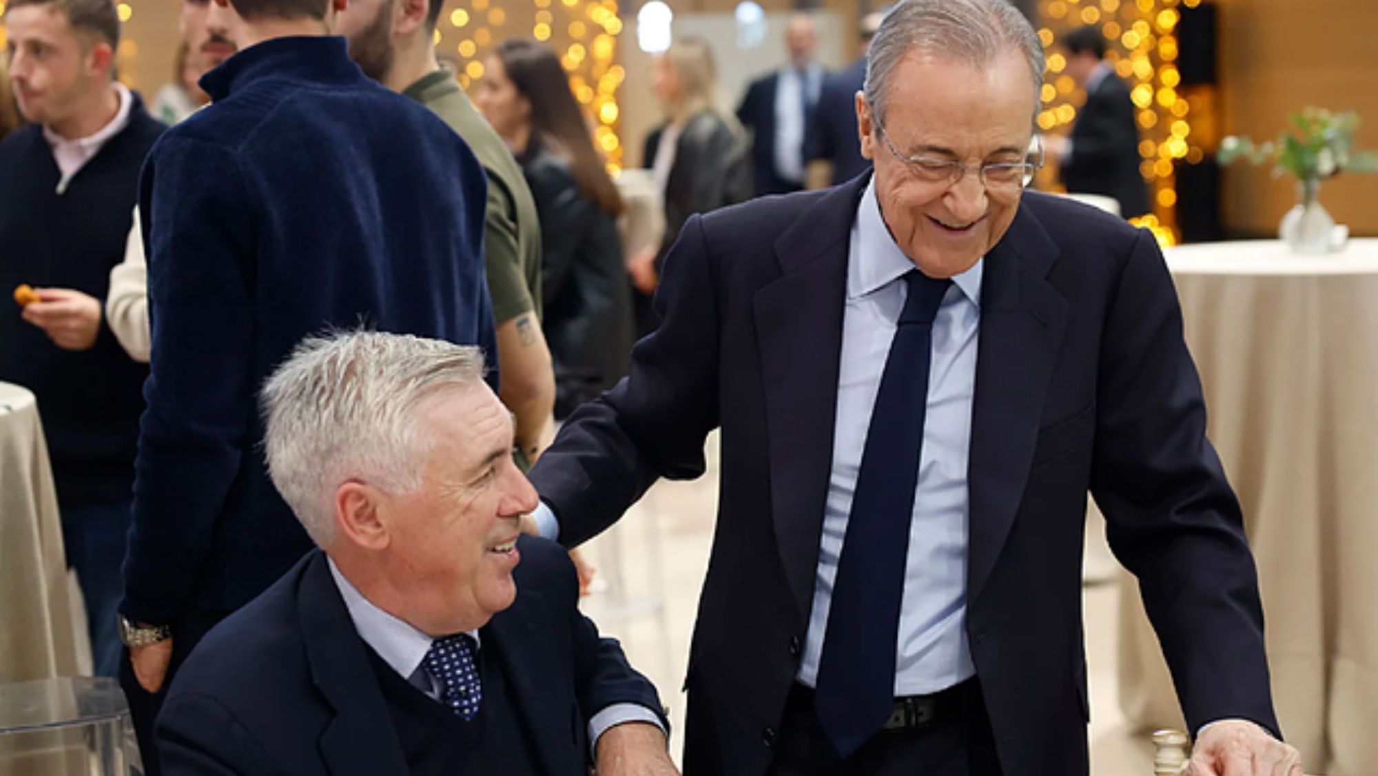 Ancelotti, tras la renovación, fue al despacho de Florentino y se lo dijo a la cara   Presi, hay q