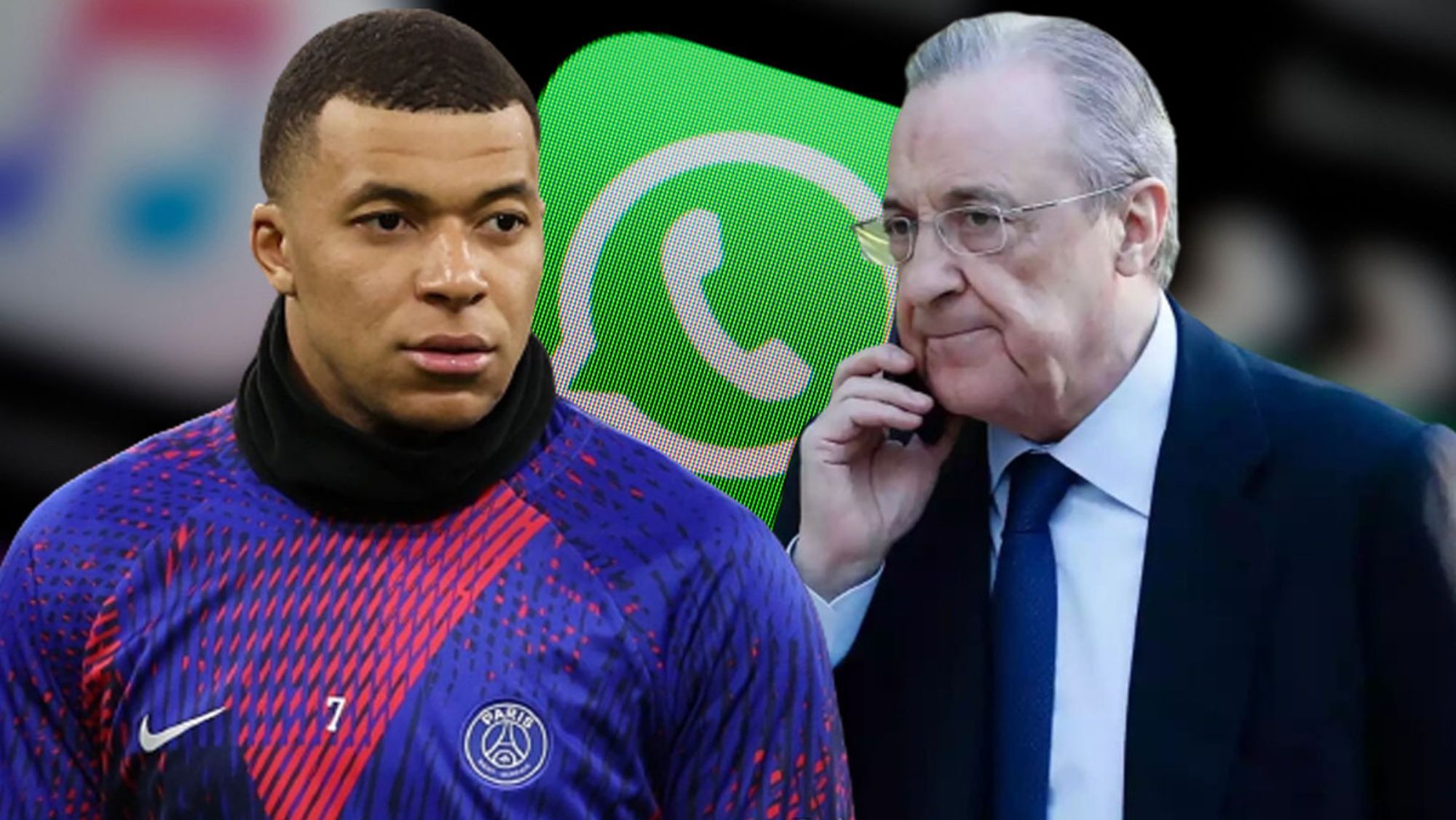 "Lo lamento": el WhatsApp de Florentino Pérez a Mbappé que salió a la luz y ahora cambia