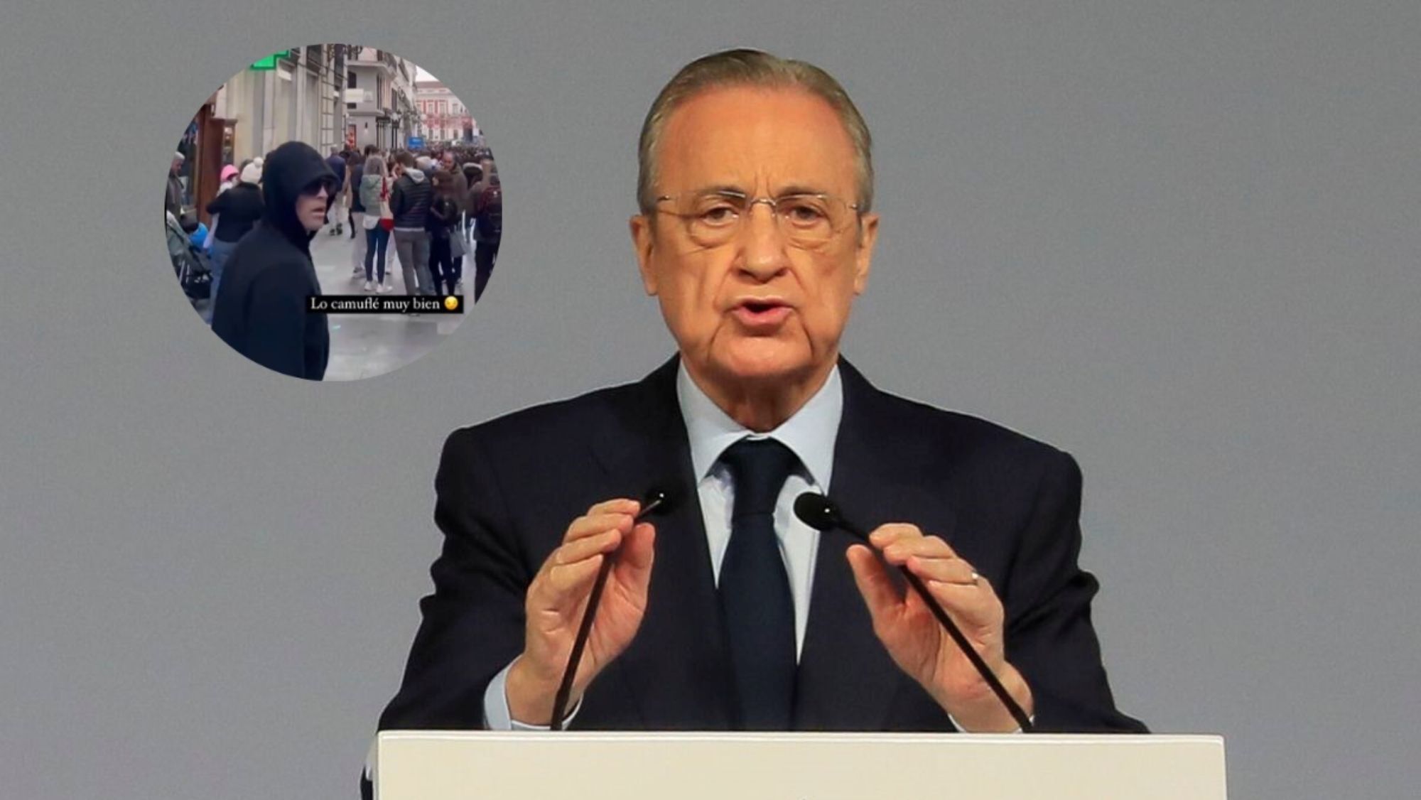 Pillado en Madrid una de las opciones de Florentino