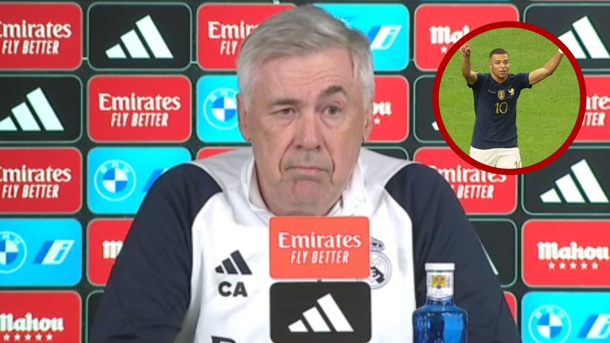 Ancelotti anuncia si el Real Madrid va a fichar a un central y menciona a Mbappé: "Ahora..."