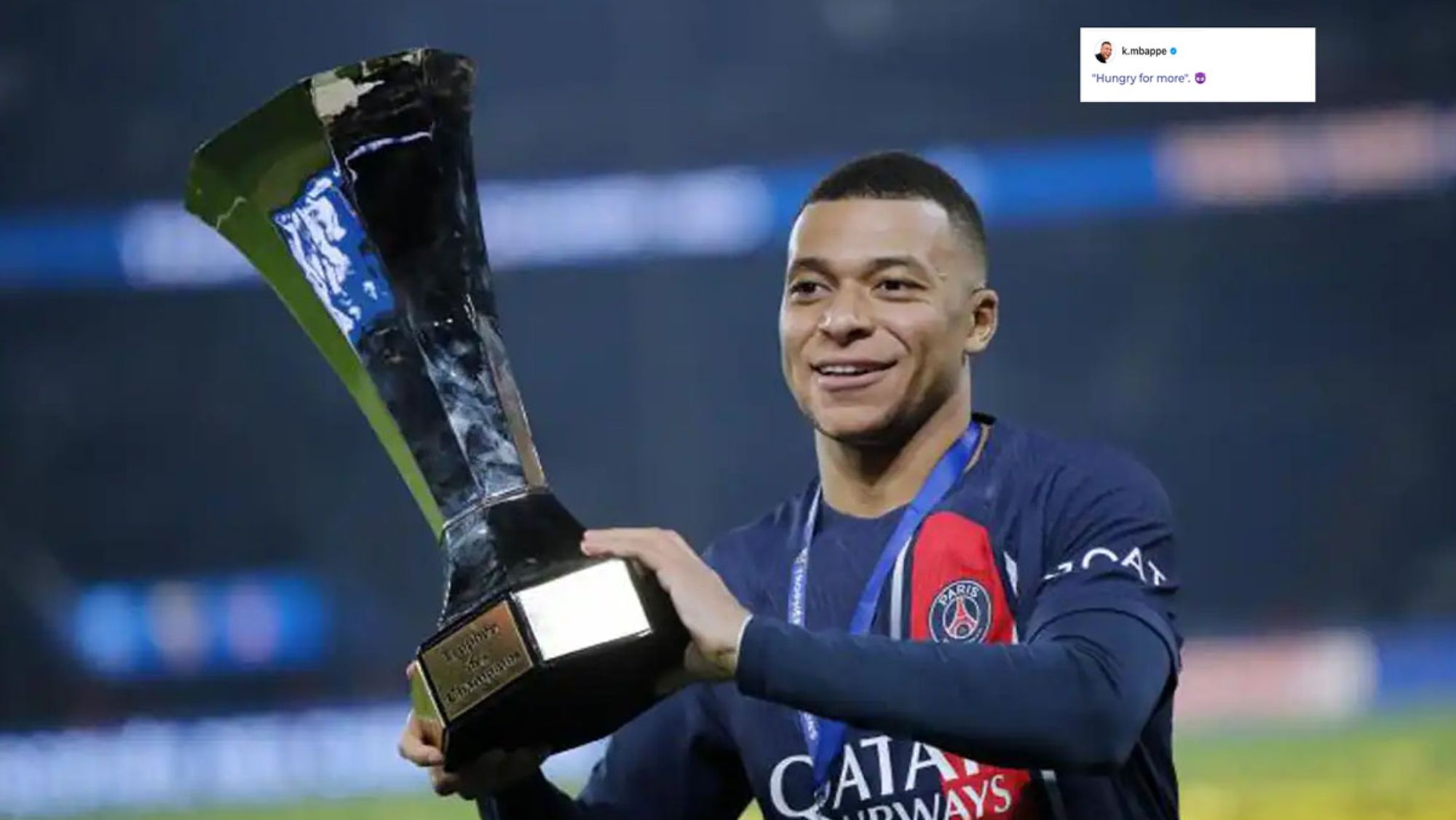 El mensaje de Mbappé en sus redes tras 'reventar' el mercado con sus palabras