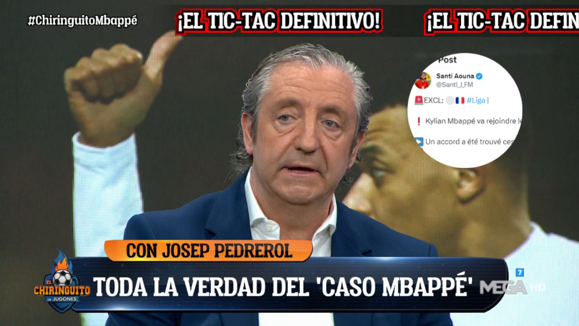 Pedrerol refuta la información de este periodista