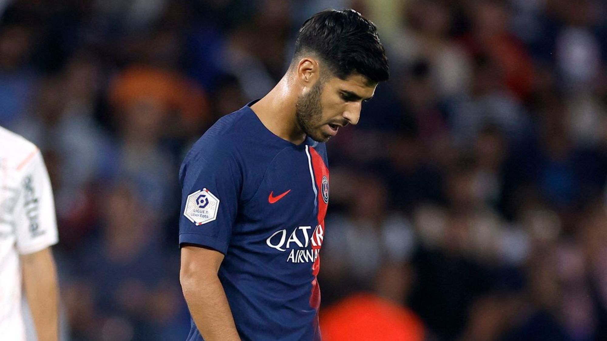 Poco protagonismo de Asensio en el PSG