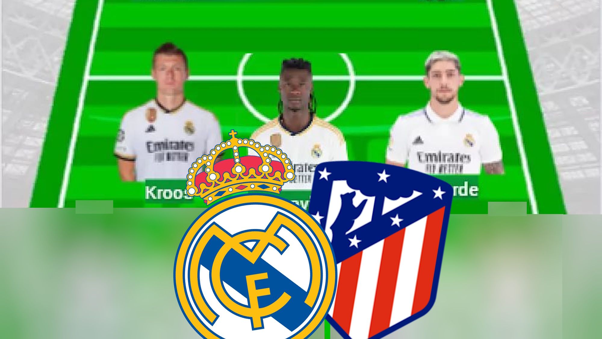 Filtran el once del Real Madrid para el derbi contra el Atlético sorpresa en la Supercopa