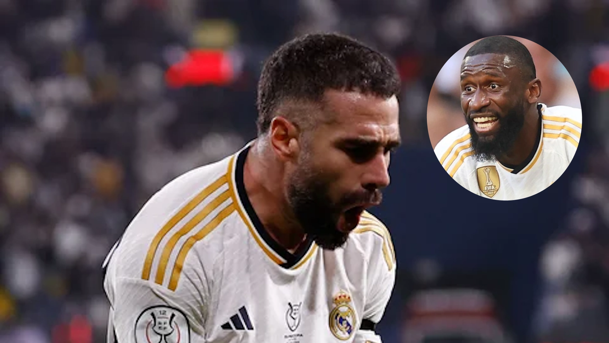 Carvajal, el hombre del partido contra el Atlético y Rüdiger le pone un nuevo apodo