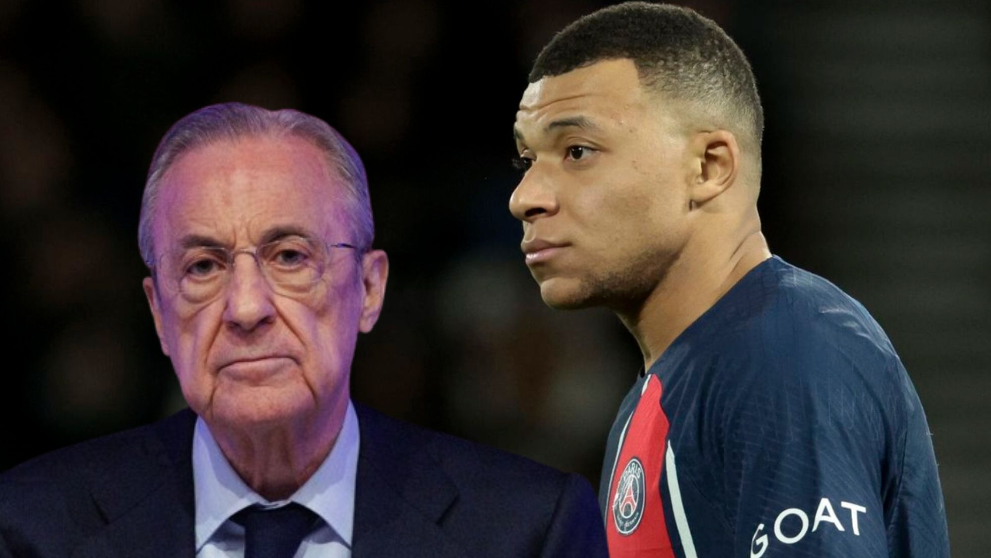 El viejo deseo de Florentino Pérez, libre  le quiso más que a Mbappé