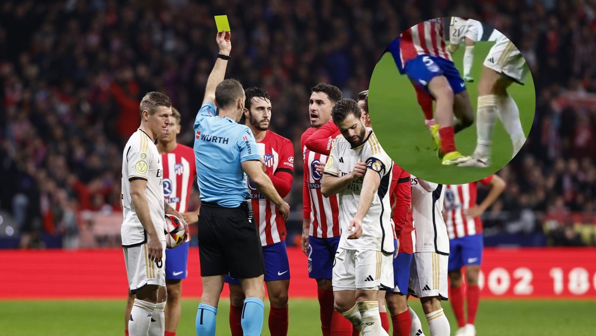 Pillado  desvelan de qué equipo es el árbitro que perjudicó al Real Madrid en el derbi