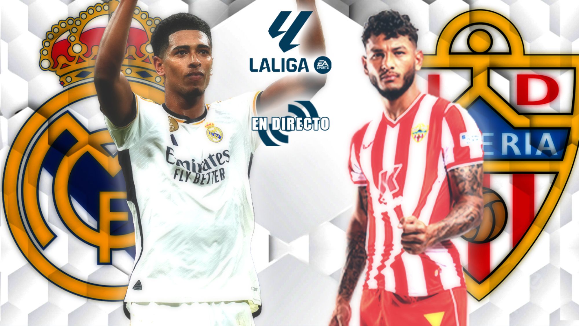 Real Madrid vs Almería, en directo: partido de LaLiga en vivo y online hoy