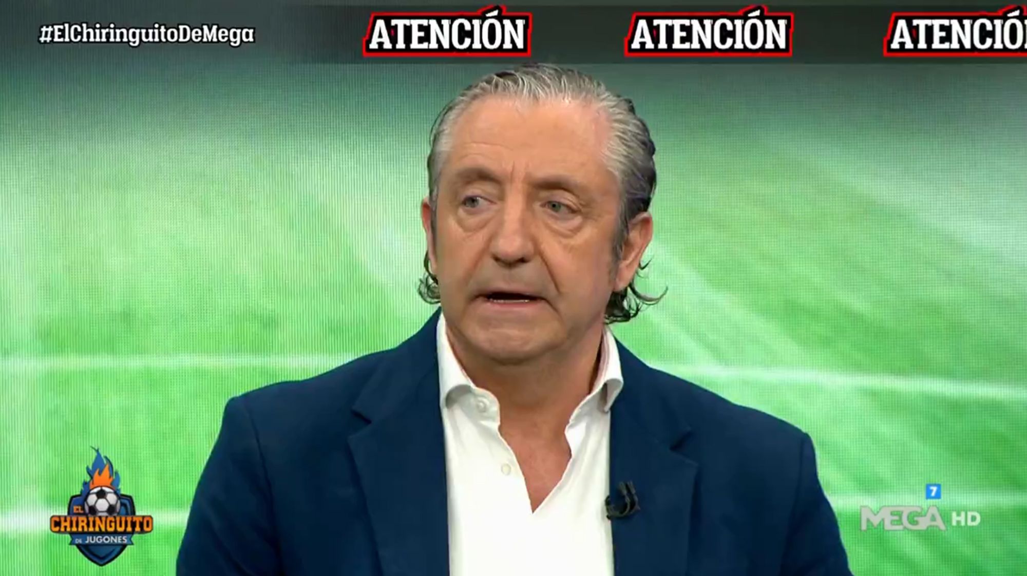 La inesperada reacción de Pedrerol cuando le preguntan si fue un robo del Real Madrid al Almería