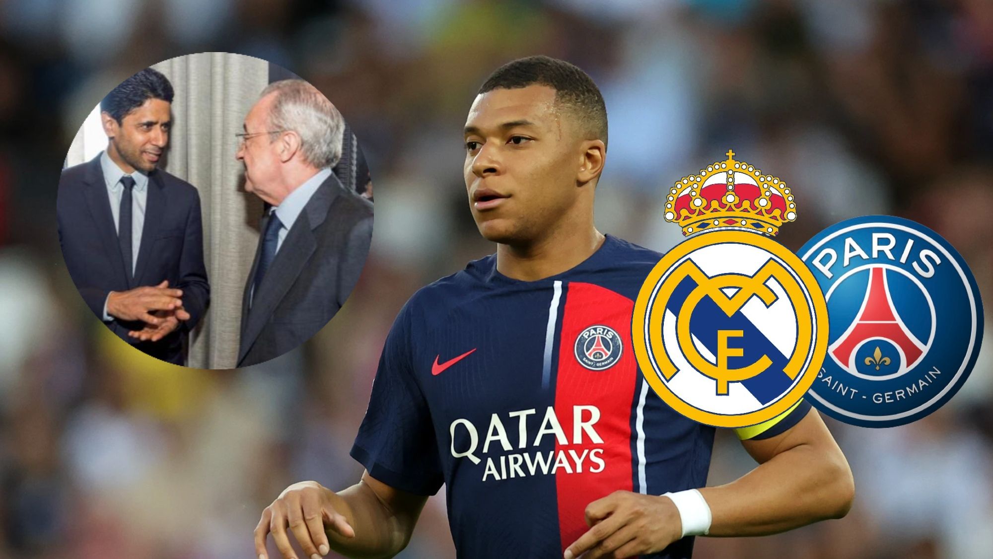 Al Khelaifi da por perdido a Mbappé y el PSG se 'venga' por un objetivo del Real Madrid