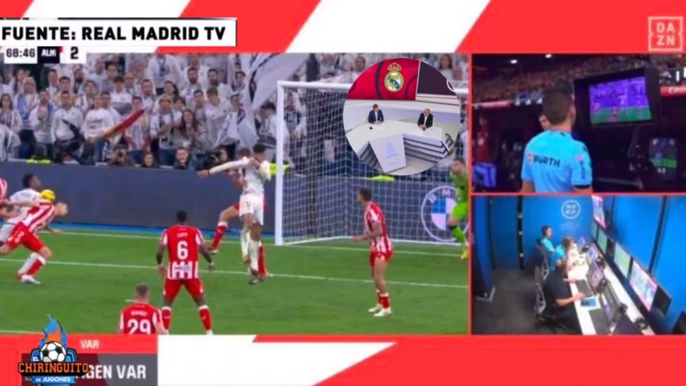 El Nuevo Vídeo De Real Madrid Tv Contra El árbitro Del Almería 18 Errores Graves 8693