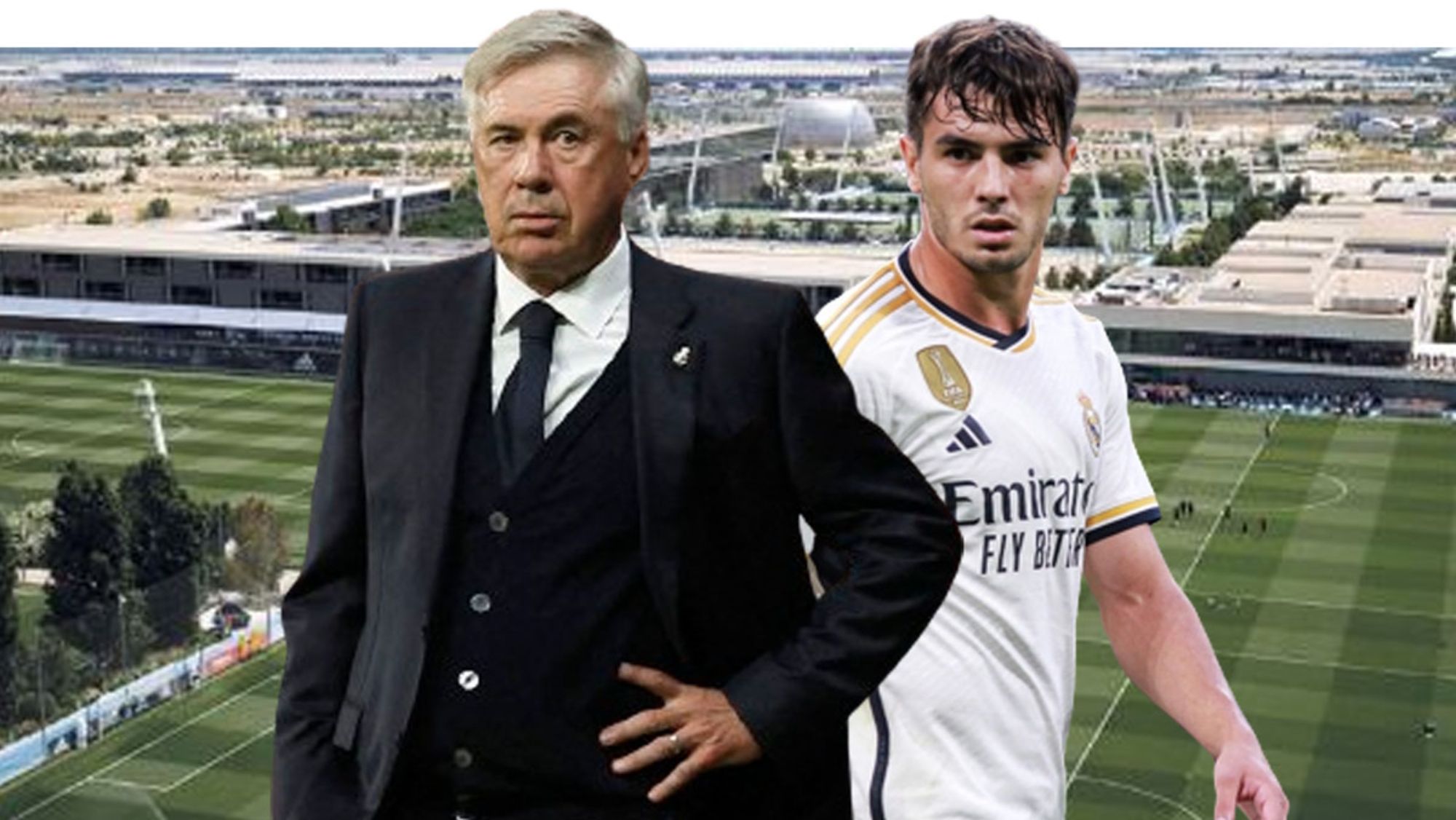 Brahim quiere minutos en el Real Madrid y Ancelotti se fue a por él: "Te voy a p..."