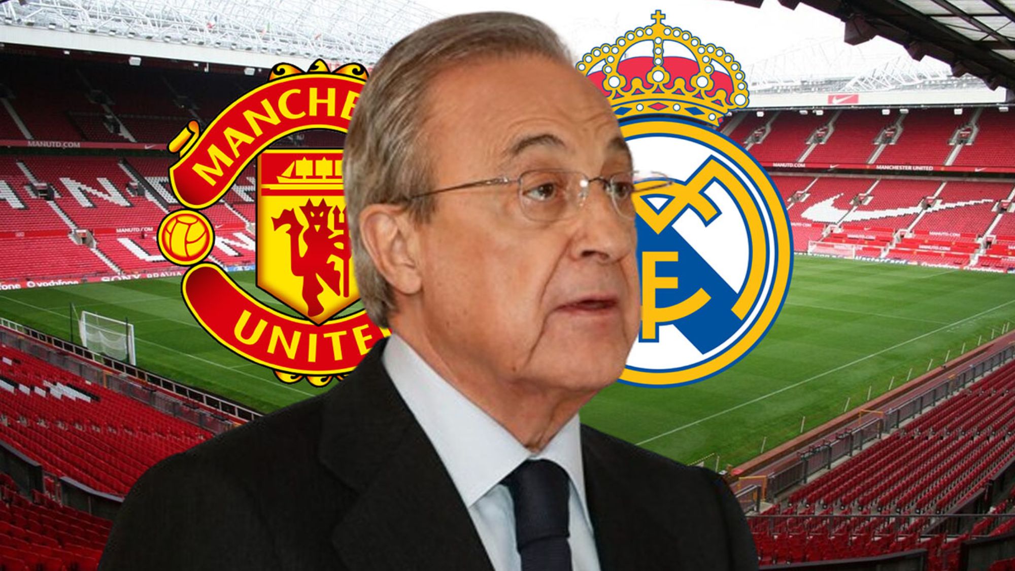 El Manchester United se lanza por una leyenda del Real Madrid: Florentino, muy atento