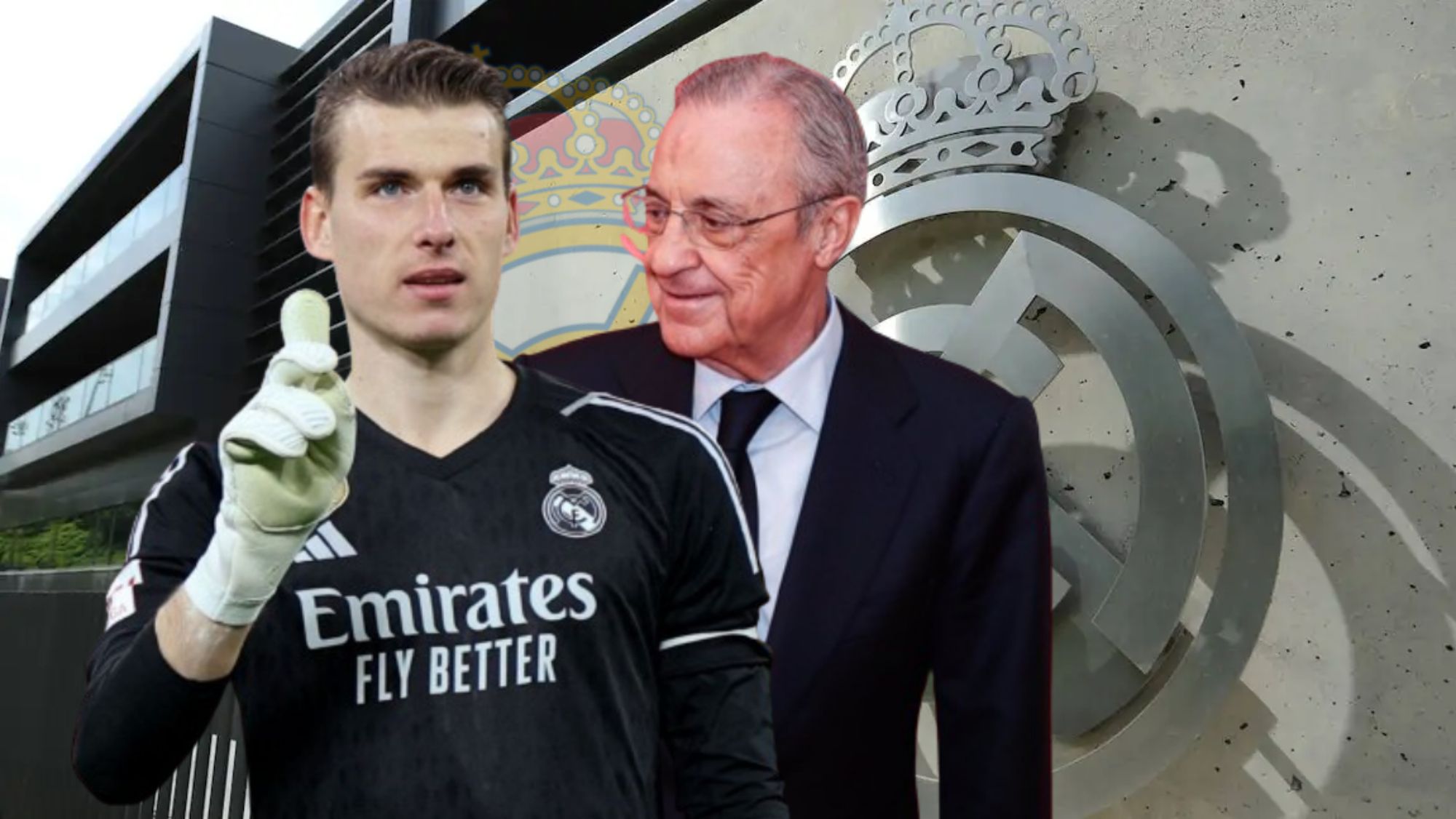 Oficial: el Real Madrid ficha al nuevo Lunin, mide 2 metros y firma hasta 2026