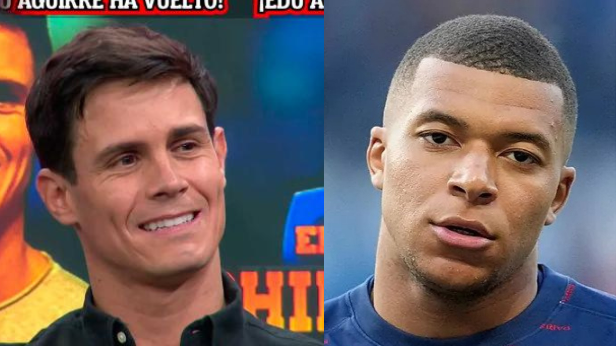 Edu Aguirre le tendía la mano a Mbappé