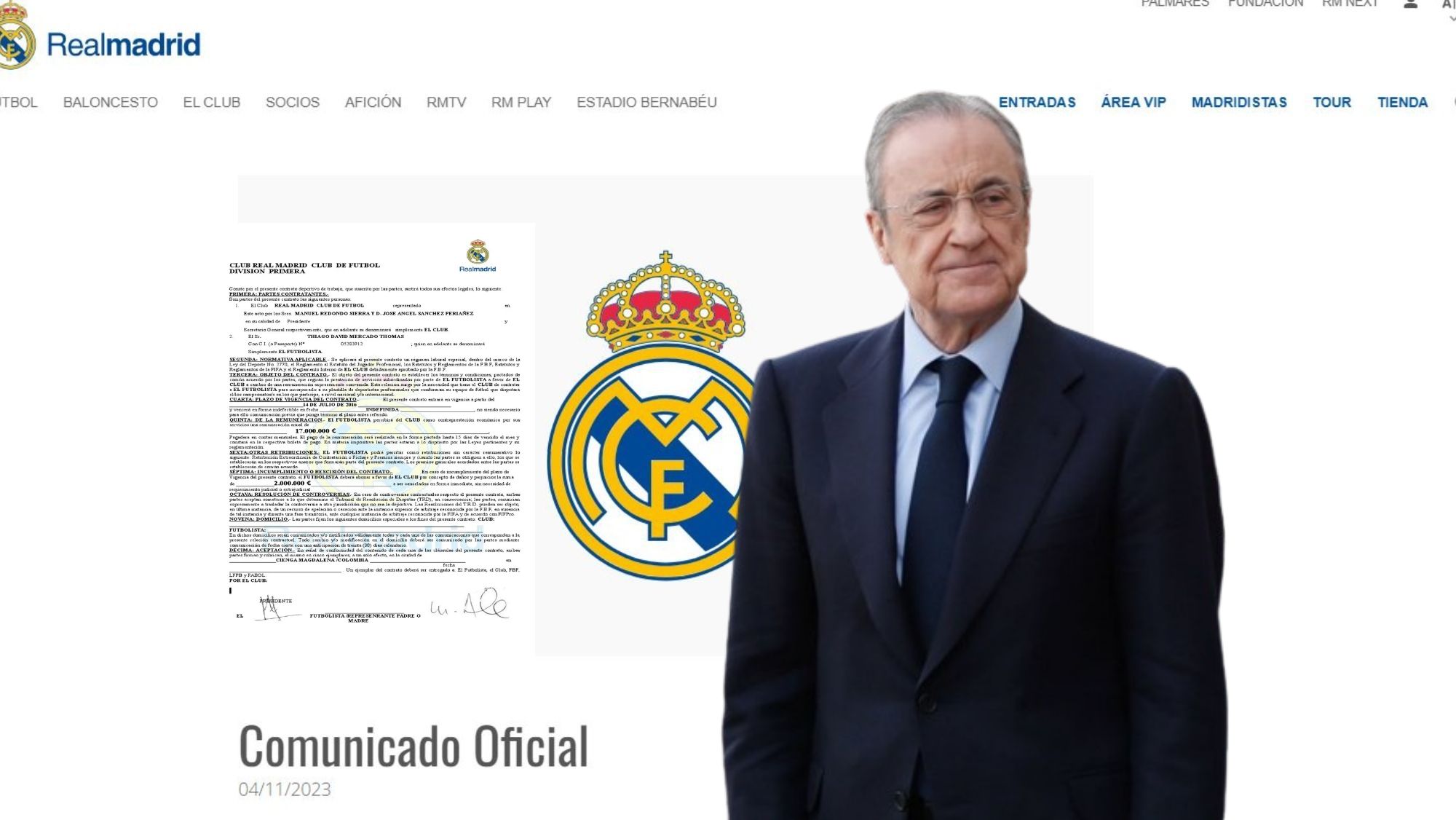 Oficial: Florentino da luz verde y se marcha este miércoles del Real Madrid