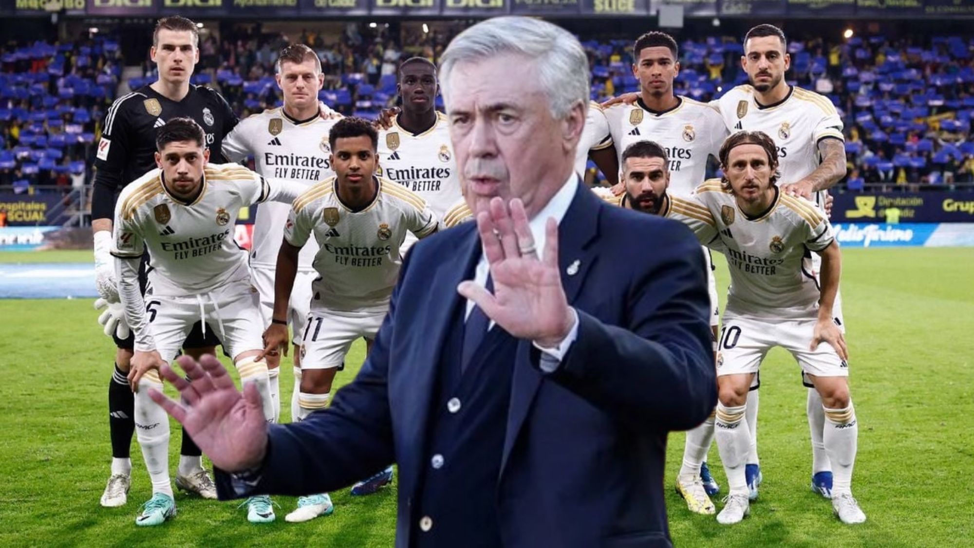 Ancelotti, preocupado y llama a 2 jugadores al despacho por el partido: "No j..."