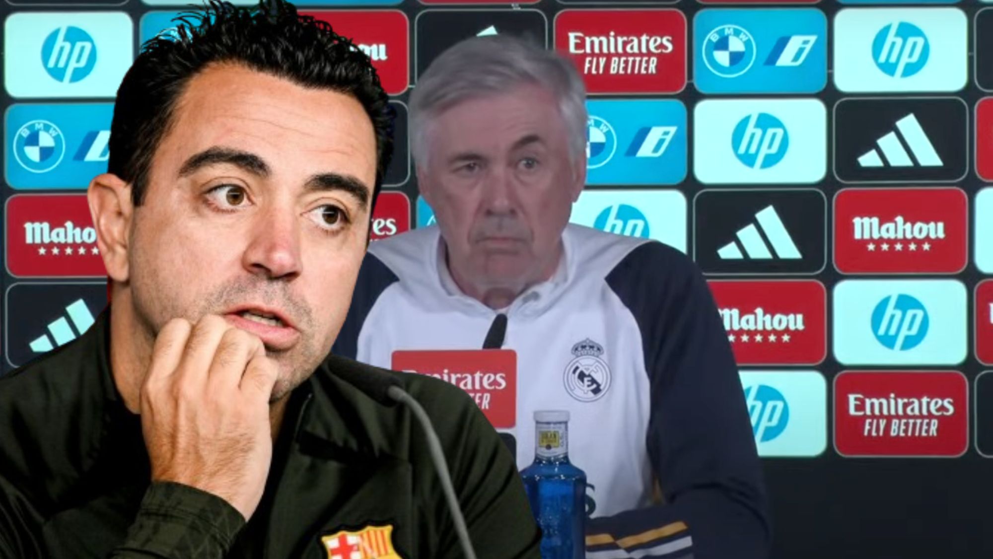 Xavi se lleva el 'zasca' del siglo de Ancelotti por decir que el Madrid adultera LaLiga