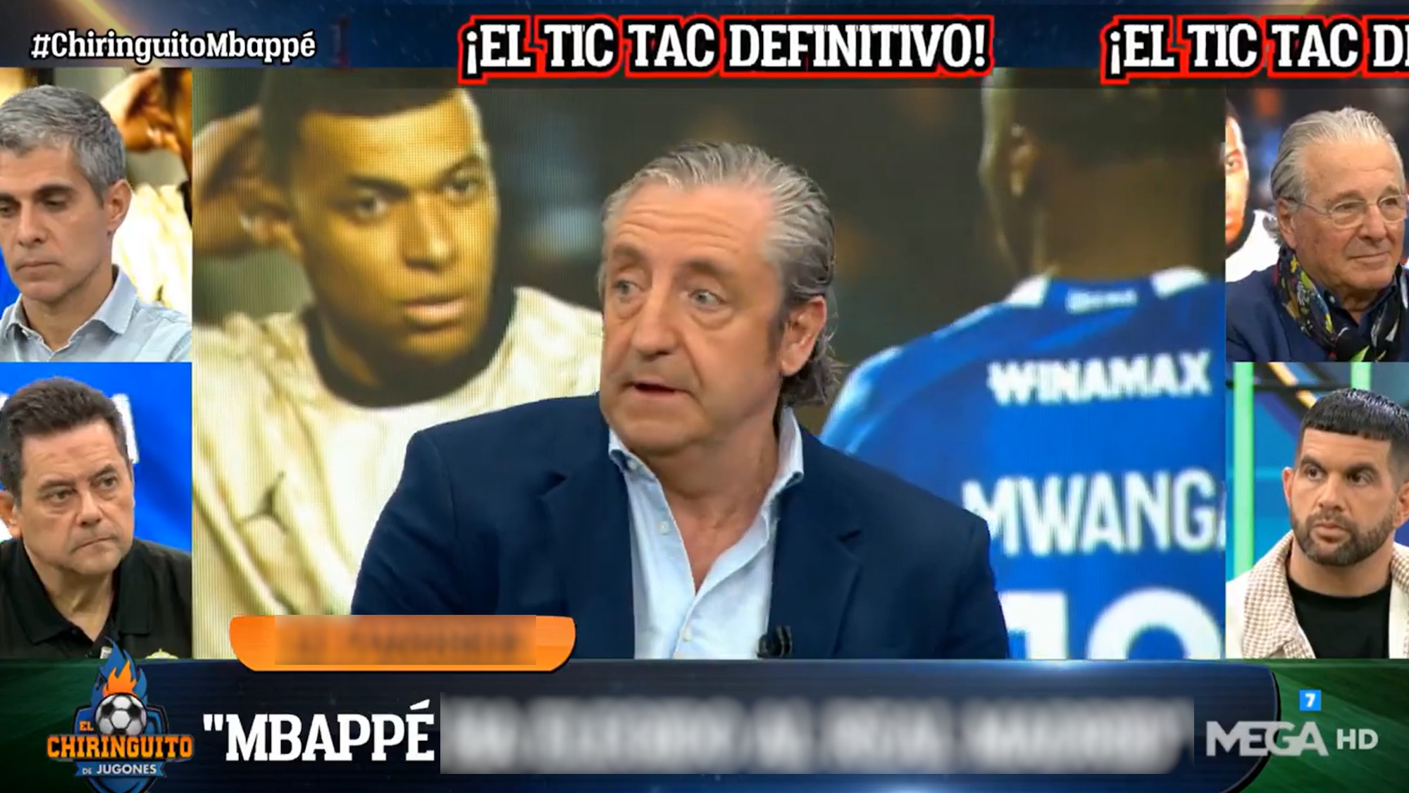 Pedrerol corta en seco El Chiringuito y da la sorpresa con Mbappé