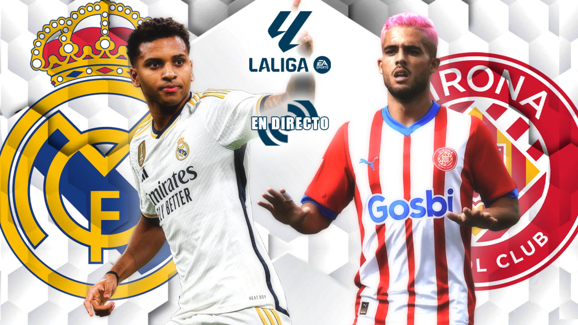 Real Madrid - Girona, en directo: partido de LaLiga en vivo y online hoy