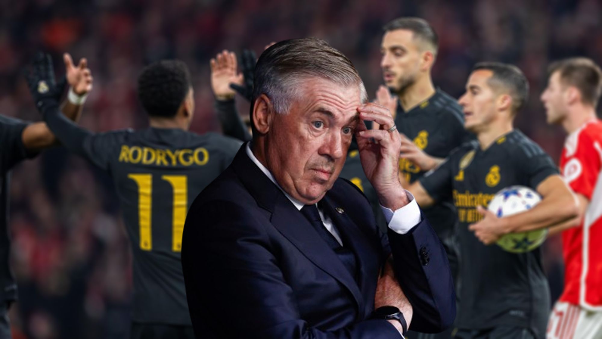 Ancelotti, alerta  el dato en la Champions que preocupa al Madrid contra el Leipzig