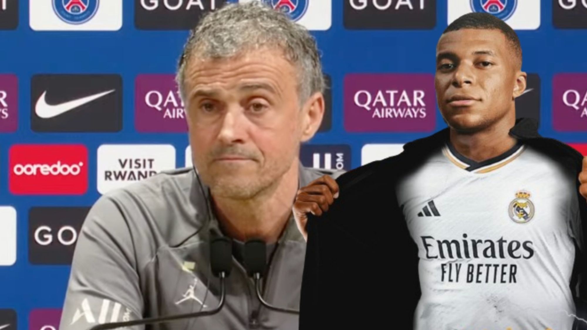 Luis Enrique se pronuncia sobre la salida de Mbappé al Real Madrid   Voy a dar mi opinión...