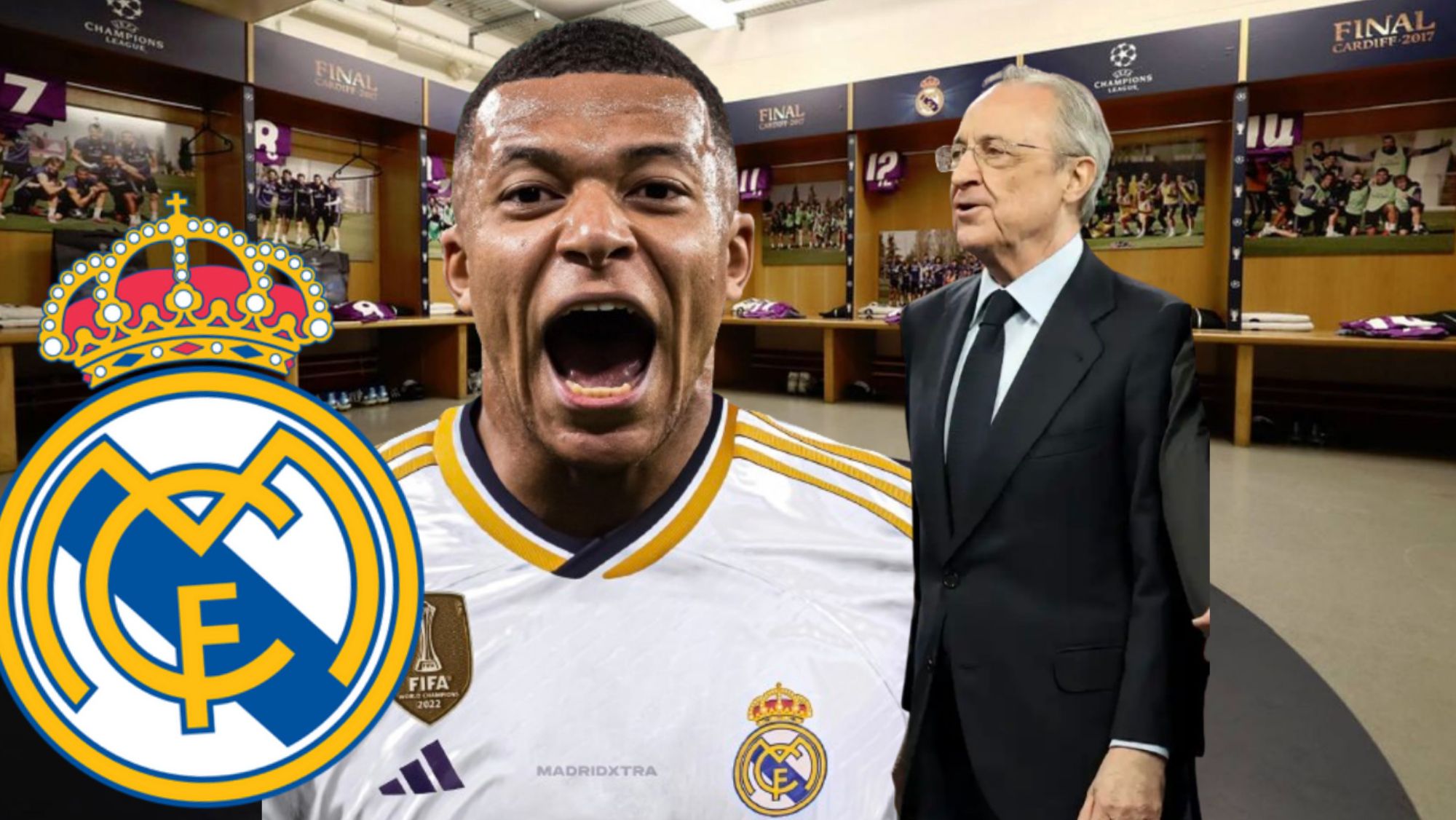 Bombazo: Florentino Pérez convoca a la plantilla y hace oficial a Mbappé