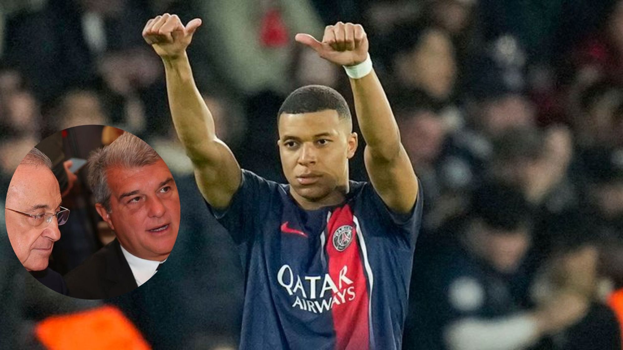 Laporta reacciona tras el fichaje de Mbappé  se lo quiere robar al Real Madrid