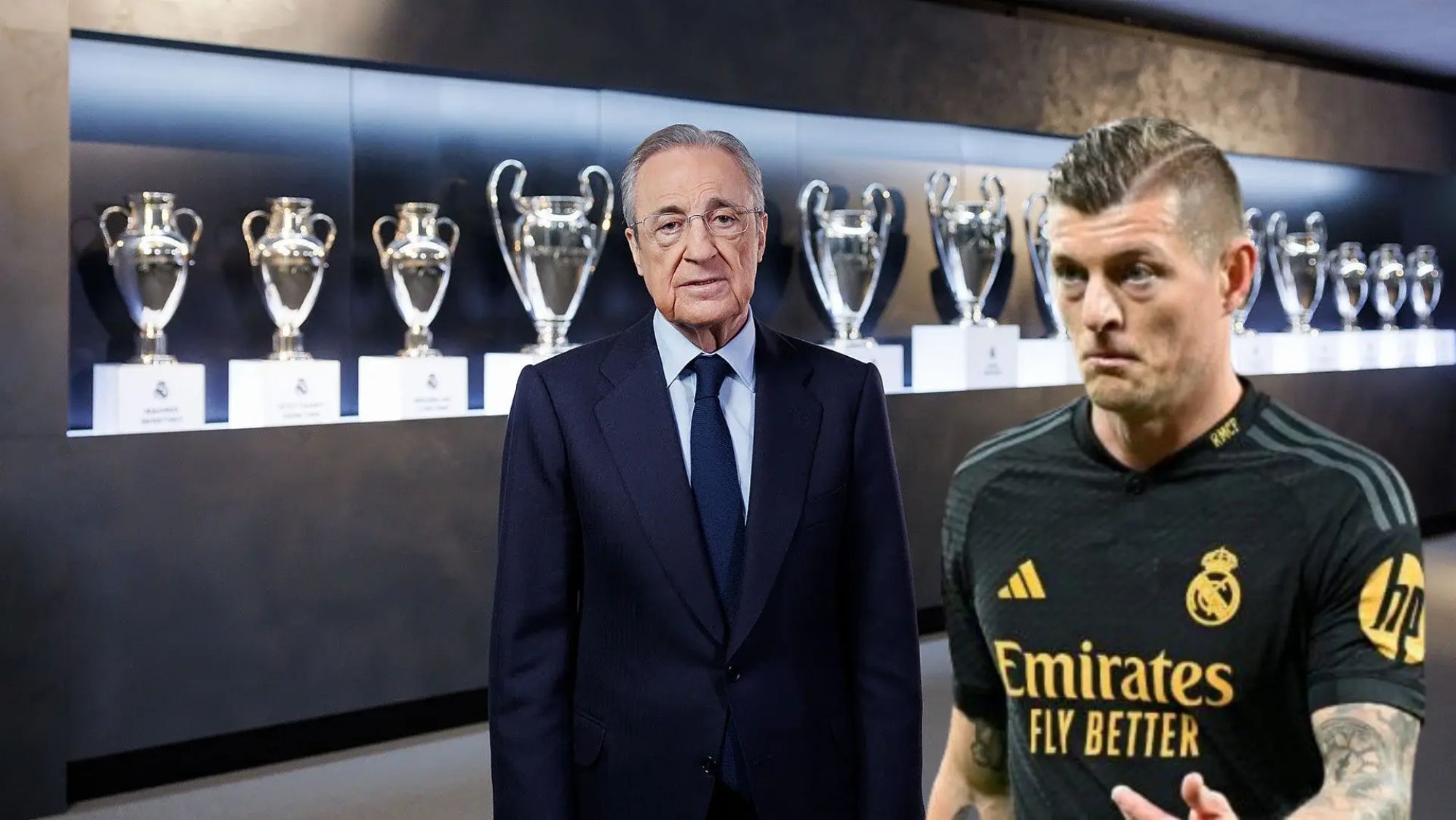 Kroos se lo comunica a Florentino