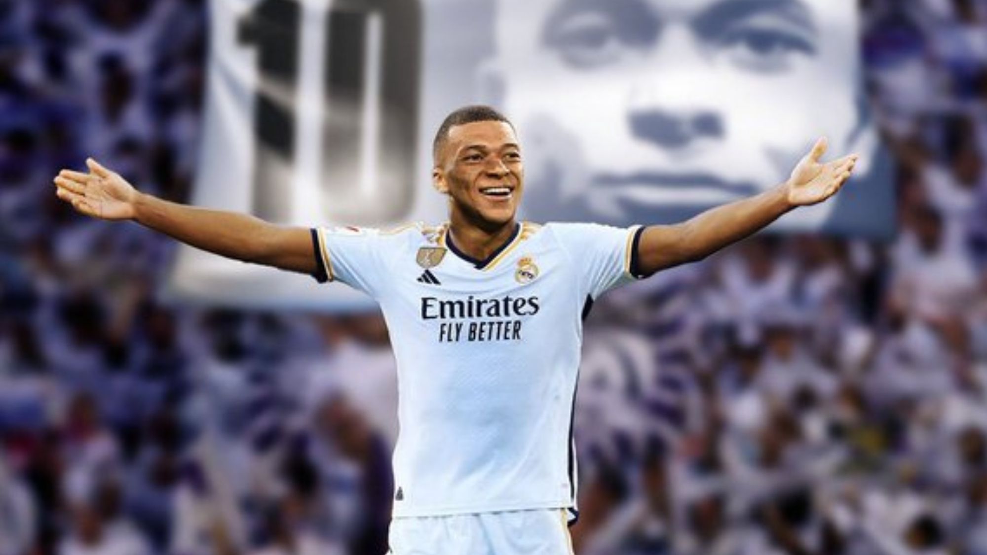 La extraña camiseta que llevará Mbappé en su primera temporada con el Real Madrid