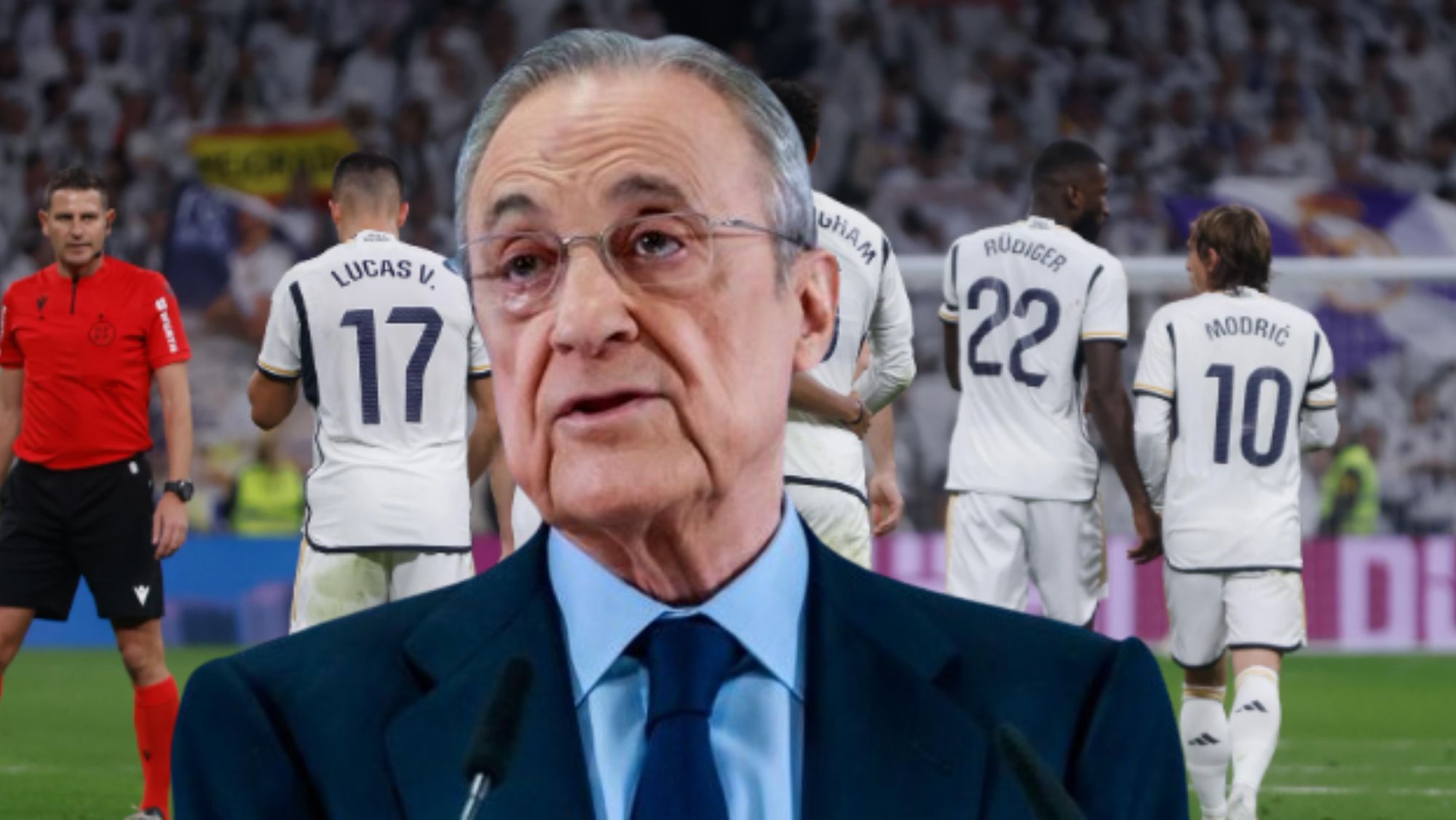 En Inglaterra confirman la próxima salida del Real Madrid: Florentino no cuenta con él