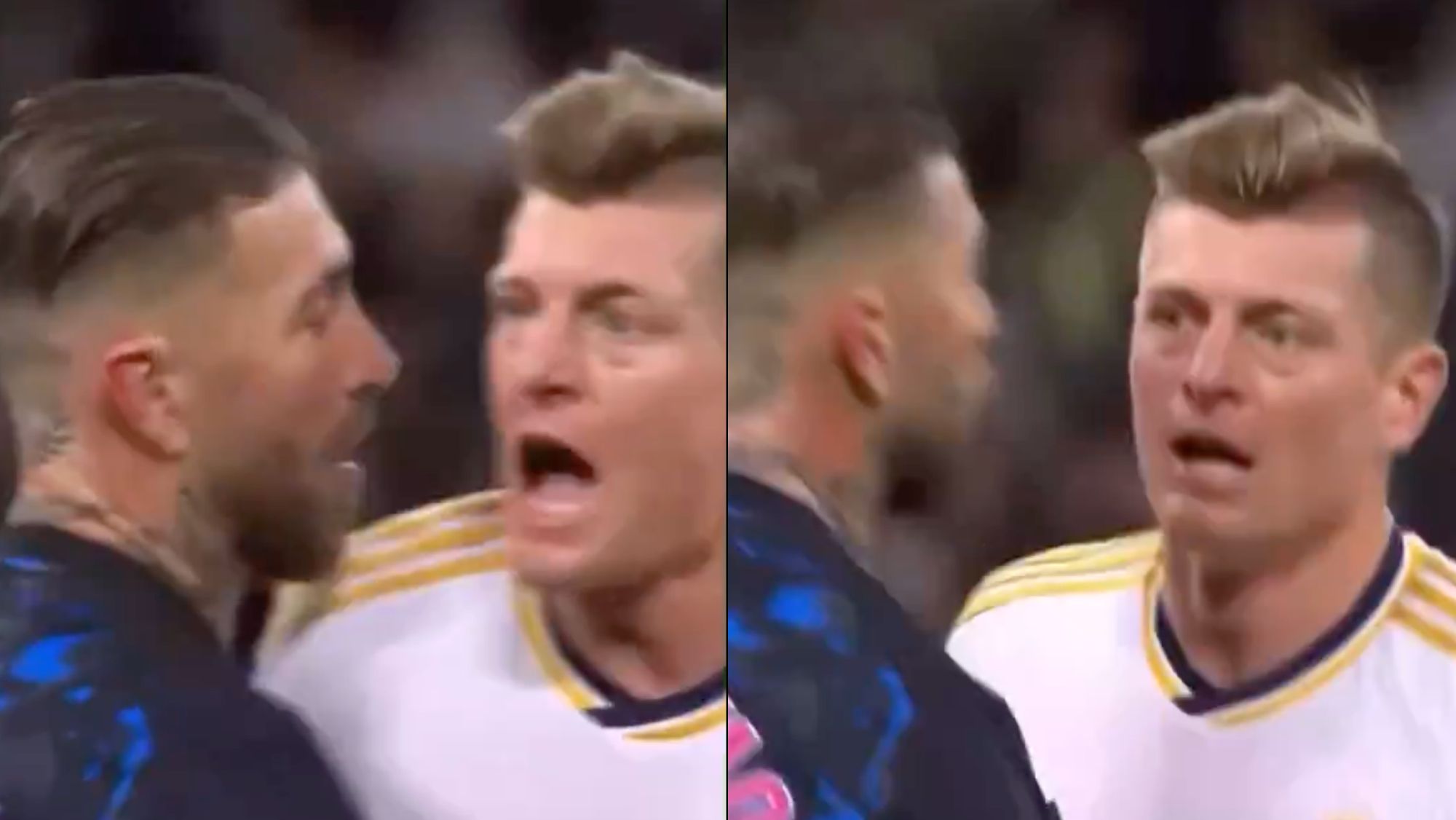 Sergio Ramos se fue directo a por Kroos y se lo dijo a la cara: "Toni, c..."