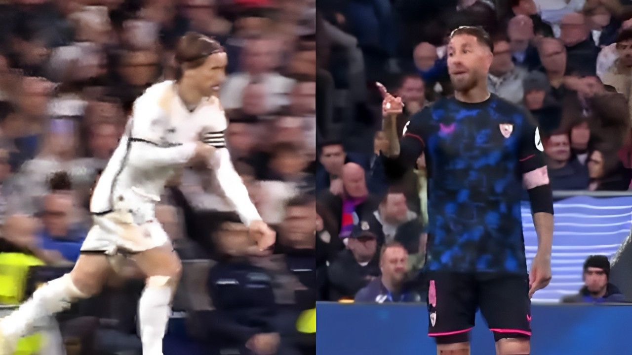 Sale a la luz la frase que dijo Sergio Ramos cuando entró Modric al campo: "Oye, para..."