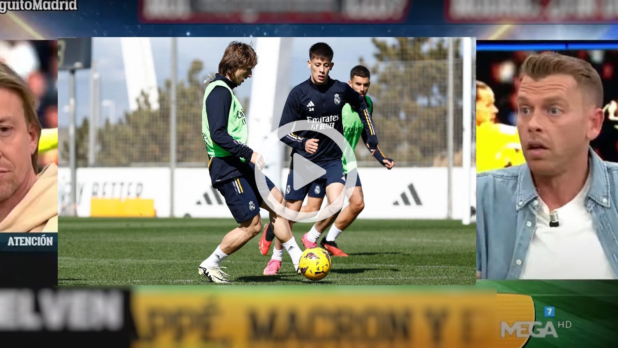 Jota Jordi, K.O y le retata un jugador del Real Madrid con un zasca