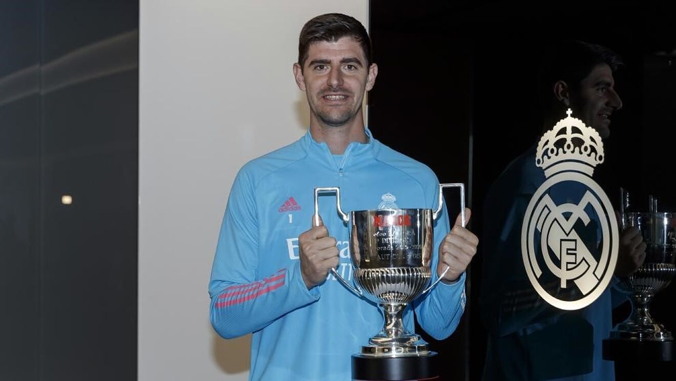 Thibaut Courtois ha ganado el Zamora con el Real Madrid y Atlético