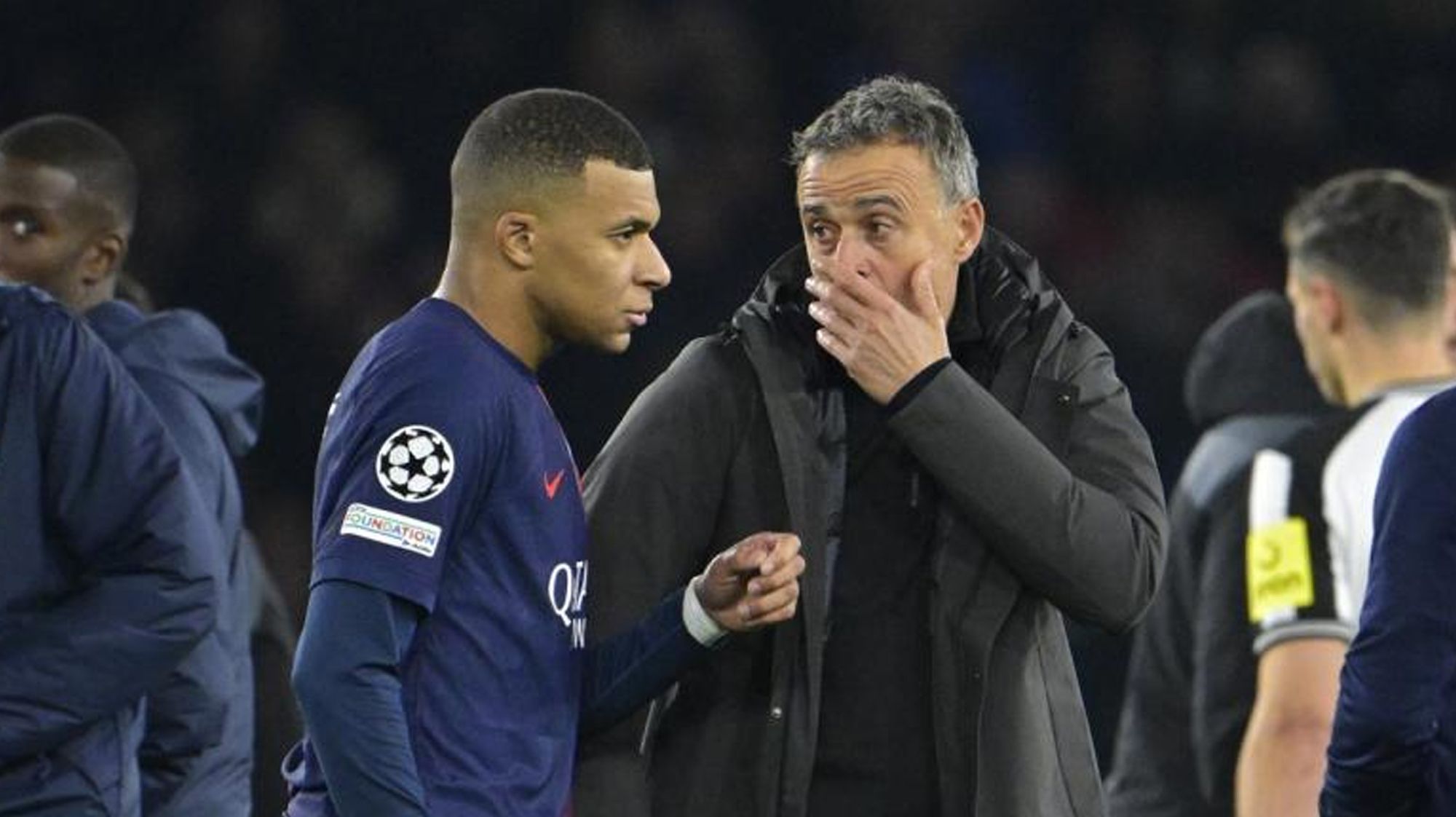 Mbappé, K.O y castigado otra vez por Luis Enrique tras irse al Madrid: "Te vas..."