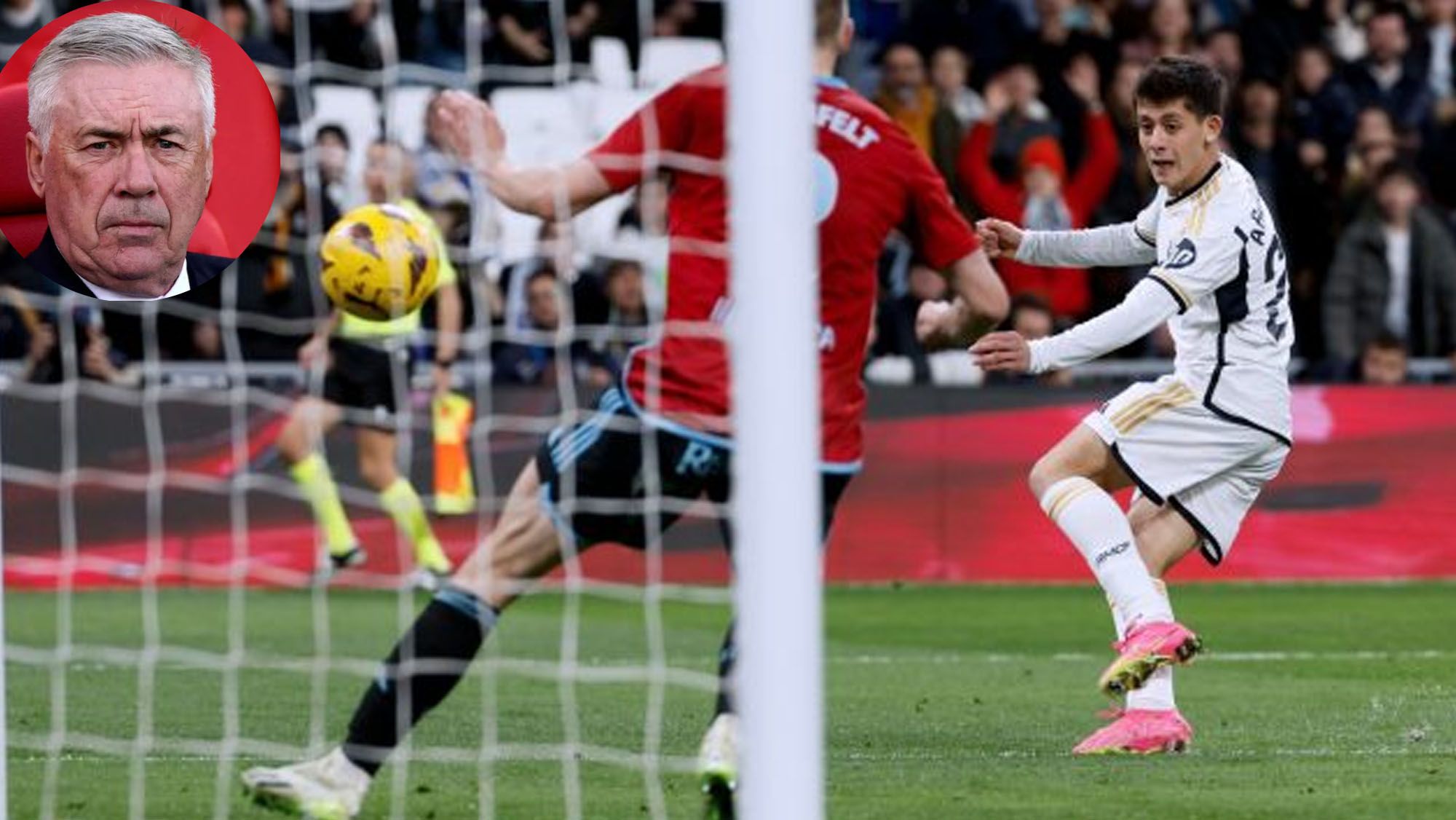 La frase de Ancelotti a Arda Güler que sale a la luz por su gol: “Te lo m…”