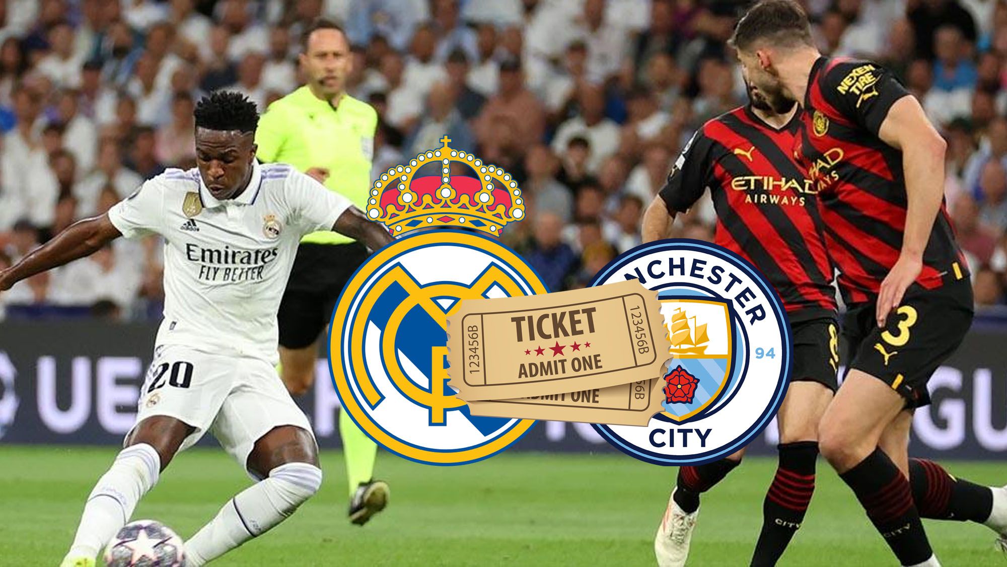 Los precios de las entradas del Real Madrid - Manchester City: cuartos de Champions por las nubes