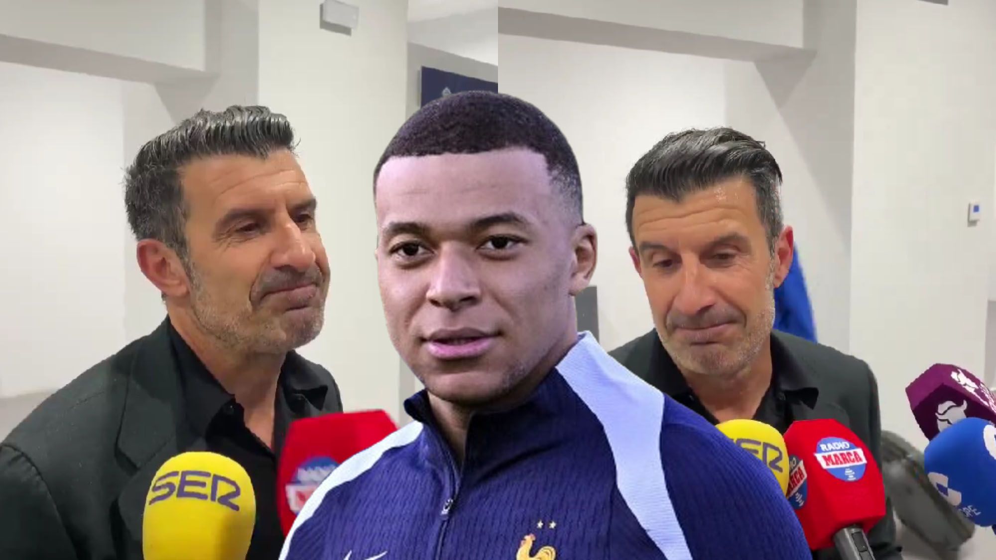 Figo lanza un mensaje a Mbappé antes de llegar al Real Madrid: "No hay..."