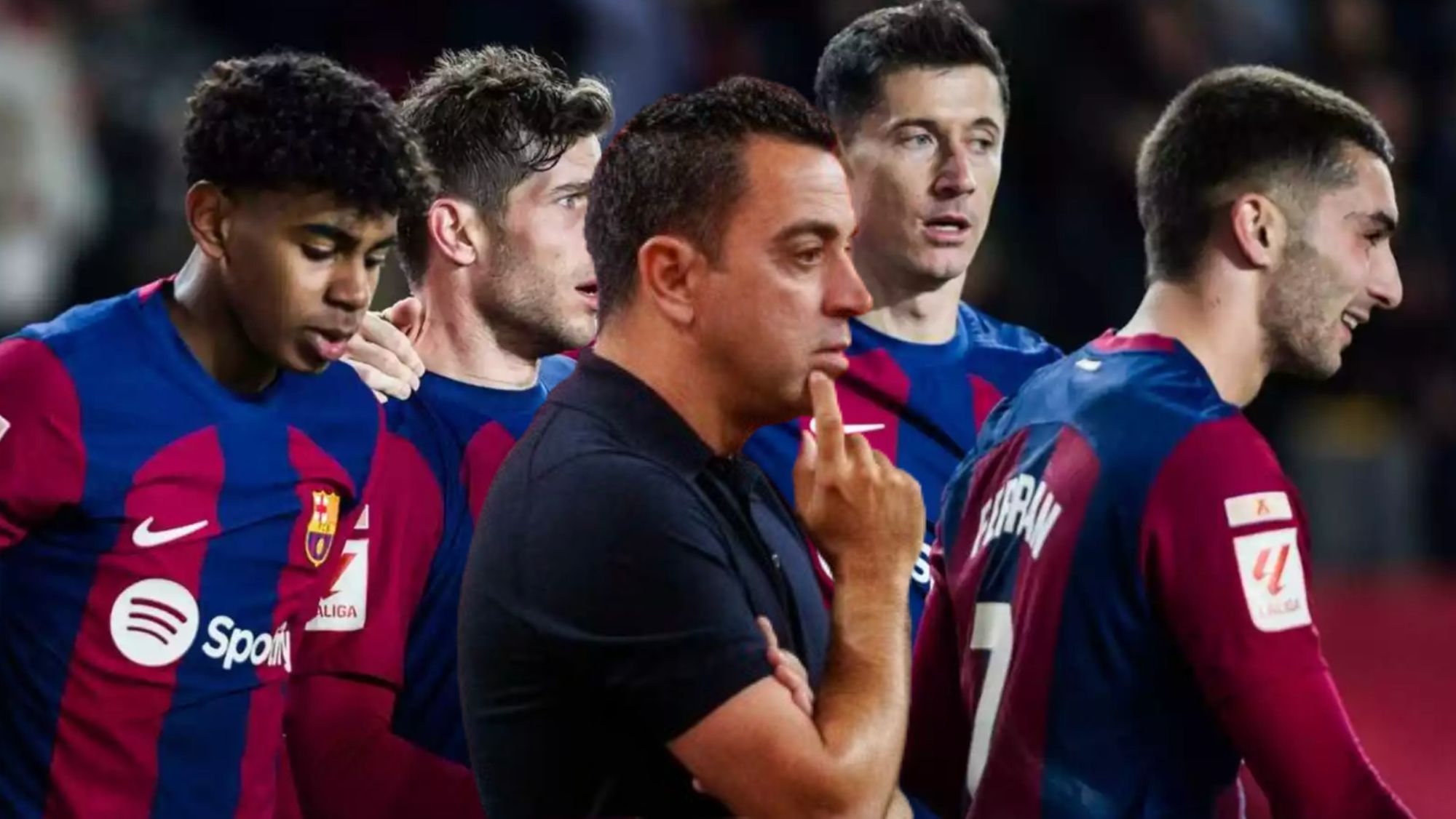 Xavi, hundido si sigue en el Barça  le roban a su estrella por 100 millones este verano