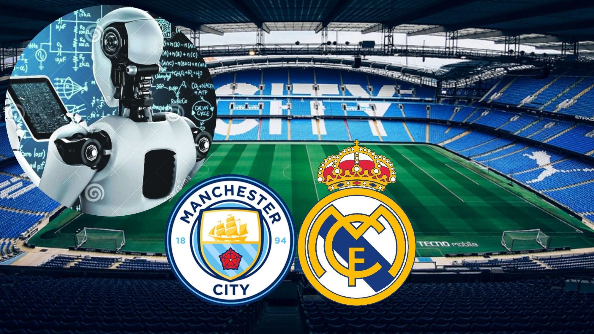 La Inteligencia Artificial de Google predice el ganador del Real Madrid   Manchester City