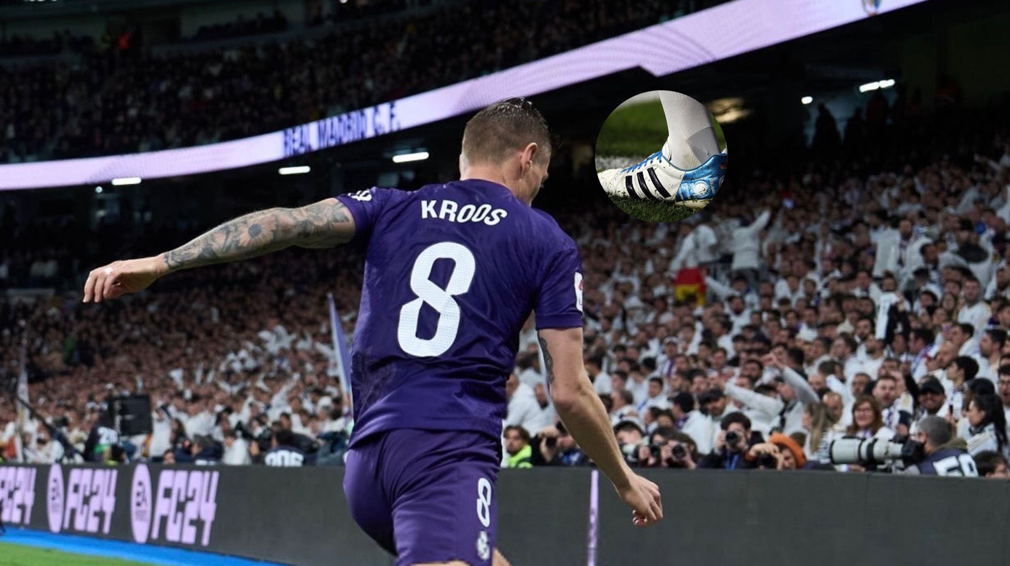 Toni Kroos 'cambia' de botas por primera vez en su carrera: pillado con las nuevas