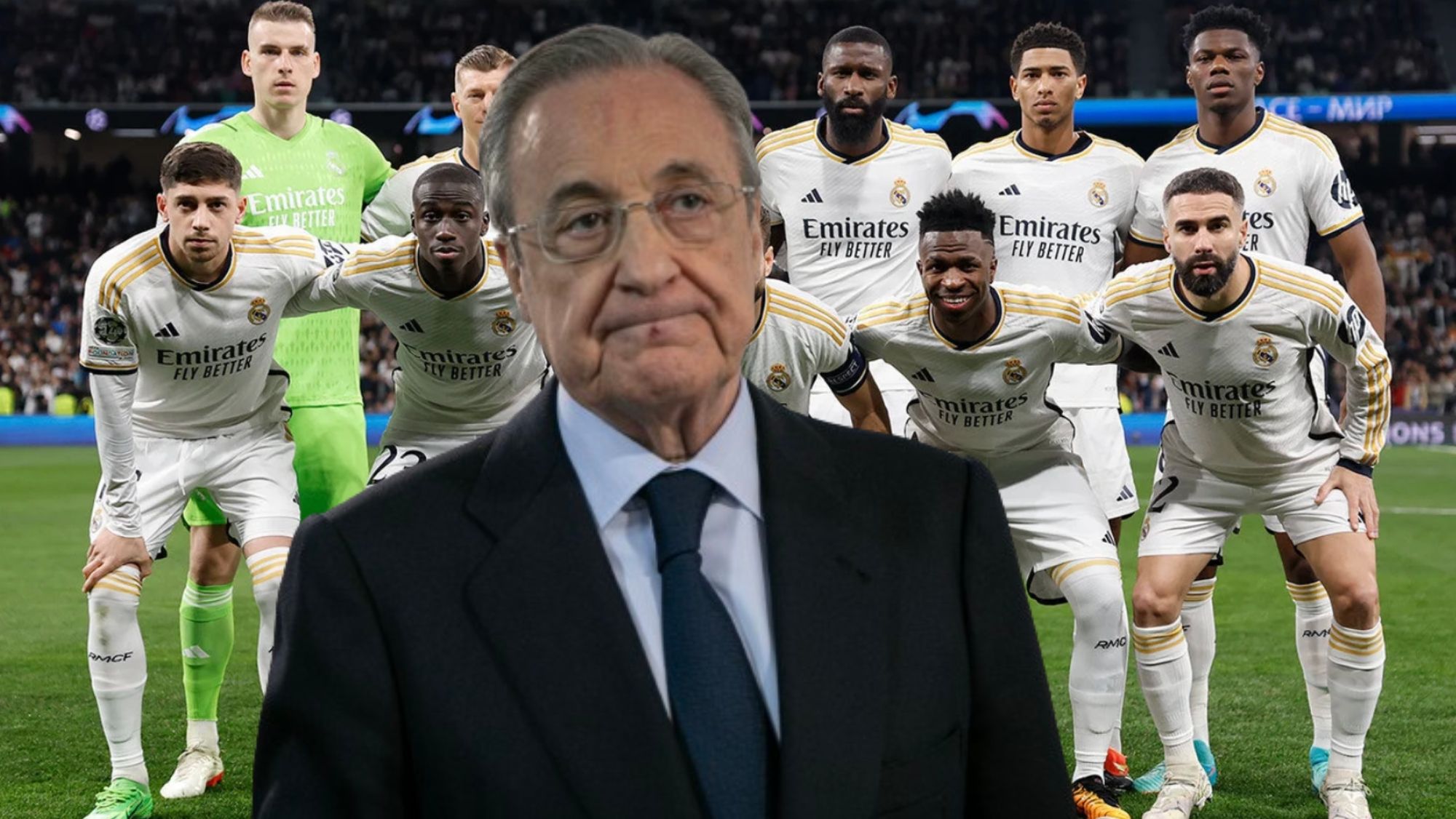 Florentino responde a la oferta de 45 ‘kilos’ por uno de sus jugadores  “Se irá…”