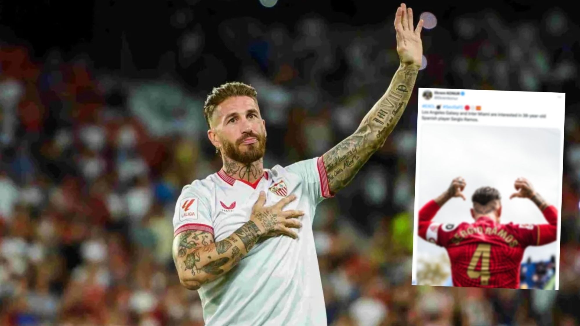 El nuevo destino de Sergio Ramos tras su adiós al Sevilla  lo tiene claro