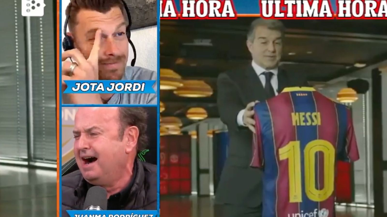 Jota Jordi revela el próximo fichaje del Barça y Juanma Rodríguez estalla: "En un año..."