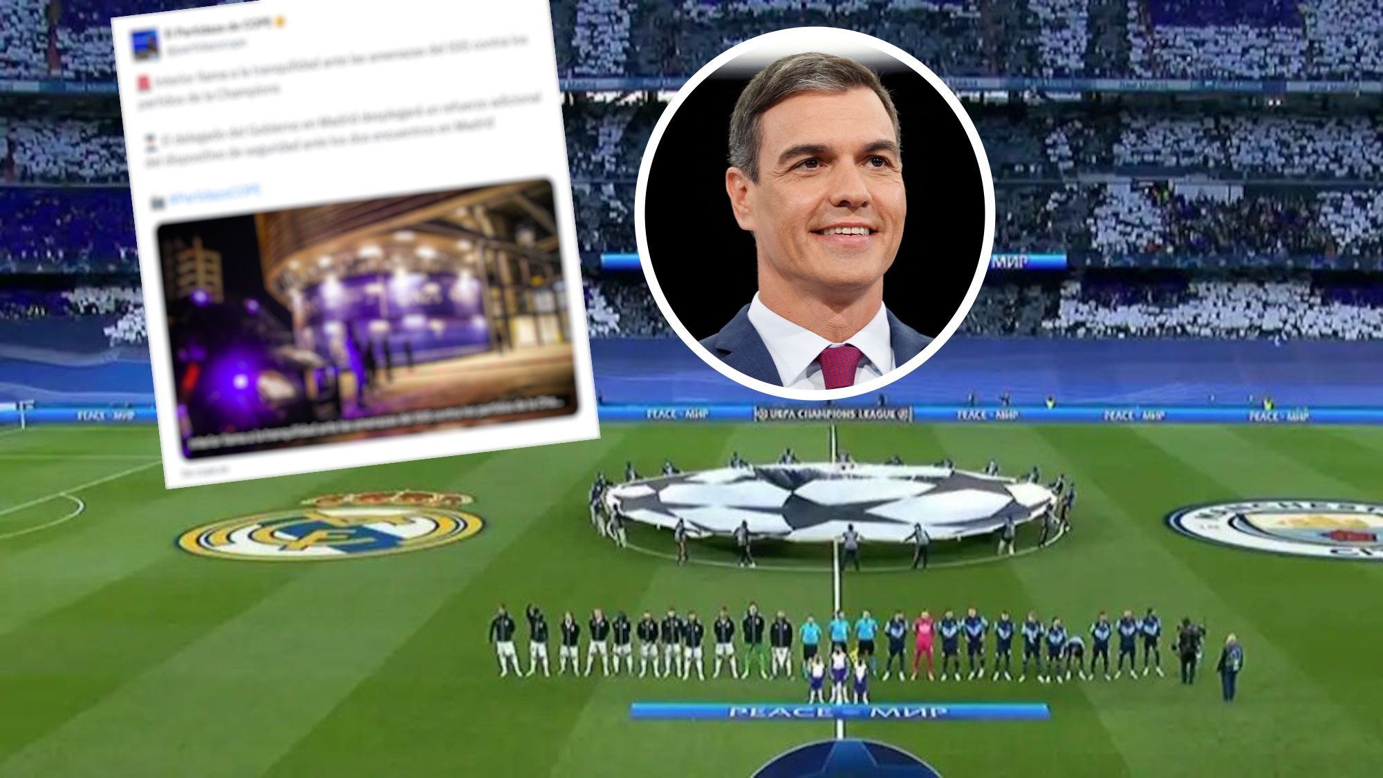 La respuesta del Gobierno sobre si se suspende el Real Madrid   Manchester City