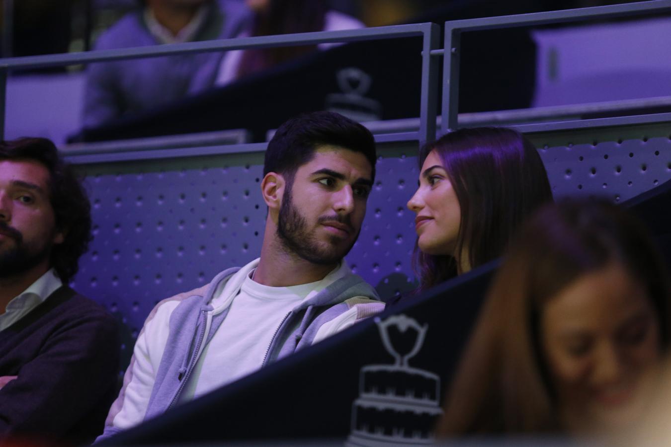 Marco Asensio y Sandra Garal